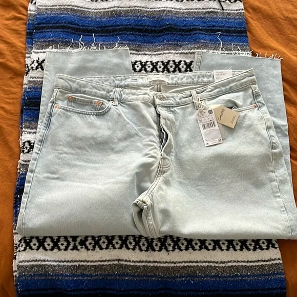 NWT ✨ MNG high waist jeans, size 18 - Picture 1 of 7